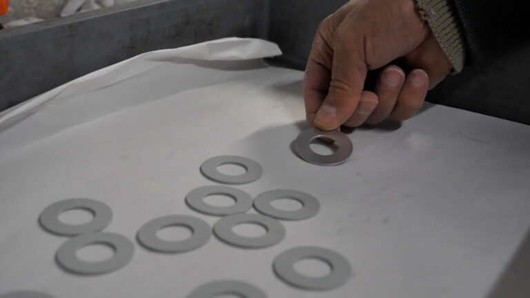 Préparation et contrôle des pièces